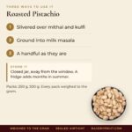 Roasted Pistachio – uses