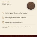Shah Jeera – facts