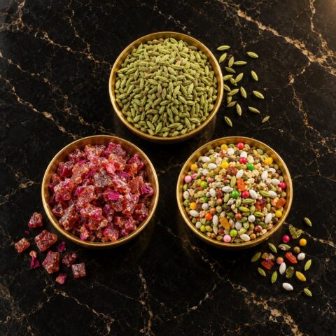 Mukhwas and Herbs at Raj Dry Fruit