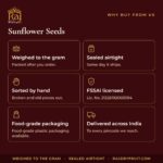 Sunflower Seeds – why