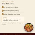 Trial Mix Fruit – uses