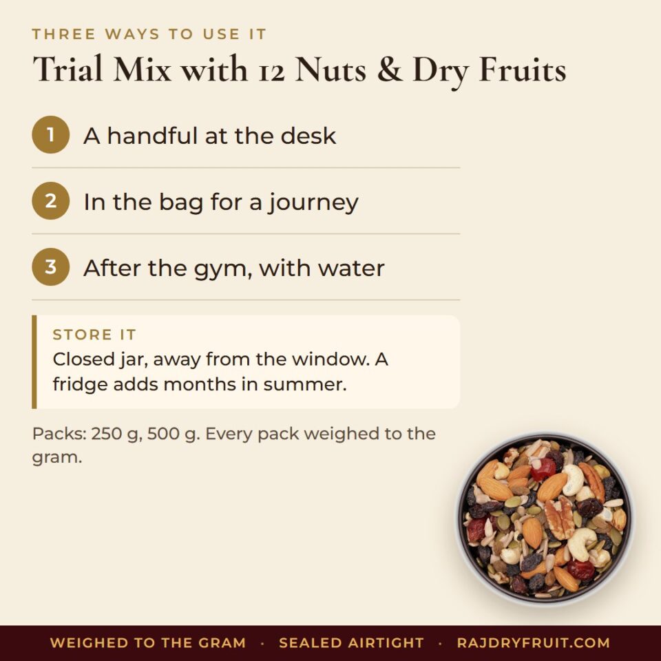 Trial Mix with 12 Nuts & Dry Fruits — photograph 5