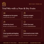 Trial Mix with 12 Nuts & Dry Fruits – why