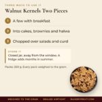 Walnut Kernels Two Pieces – uses