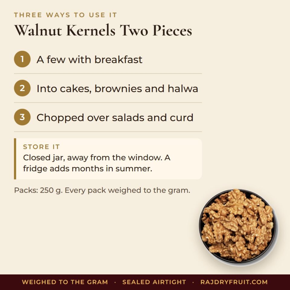 Walnut Kernels Two Pieces — photograph 5